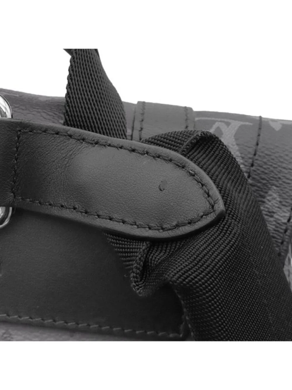 Louis Vuitton Backpack Christopher MM Monogram Eclipse Reverse Canvas Matte
